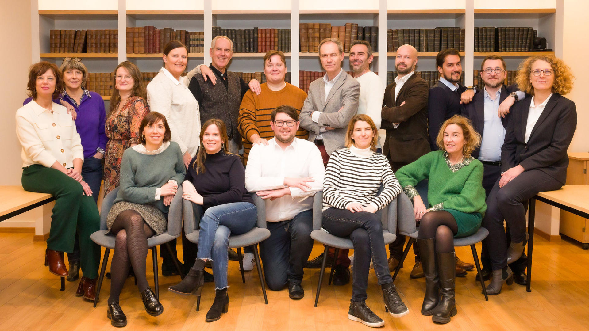 Photo des membres du Conseil de l'Ordre 2023 du Barreau de Caen