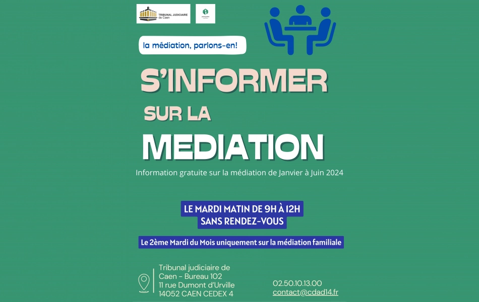 🫱🏻‍🫲🏻 S'informer sur la médiation