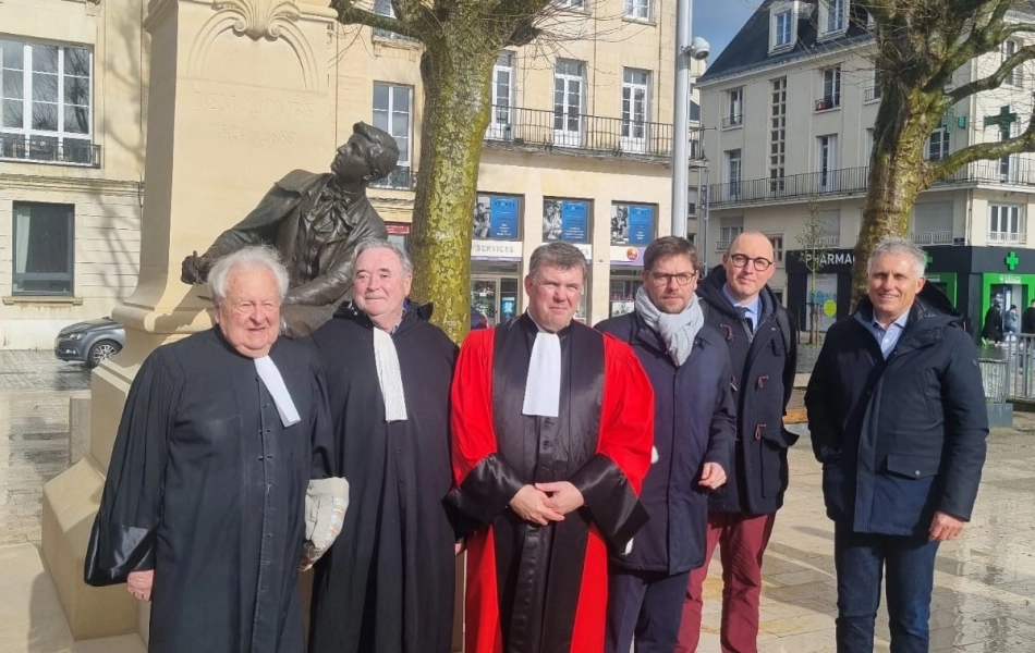 📸 Inauguration de la Statue Demolombe